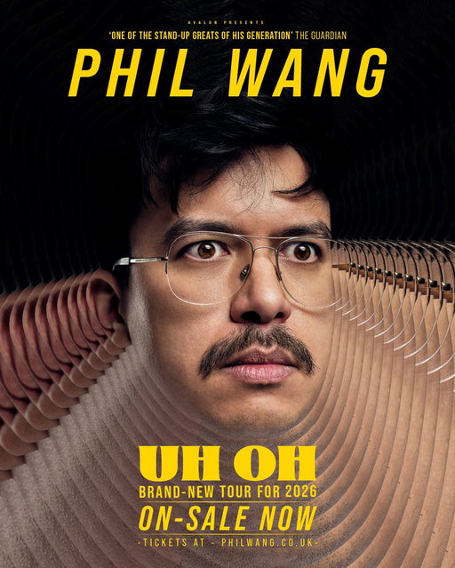 UH OH! Old Wang’s back on tour in 2026 with a new moustache and an even newer show. Get your tickies now! Link in comments 😘 