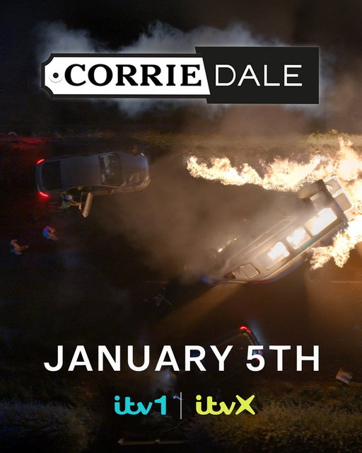 The ultimate crossover event of the Street AND the Village 🧱 🔗 🌾 

Corriedale collides onto ITV1 and ITVX, 5th January at 8pm 🔥 

#Corriedale #Corrie #Emmerdale 