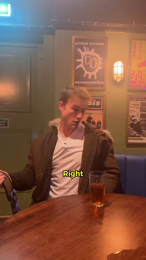 Telling the married father of two you’re leaving the Christmas party 