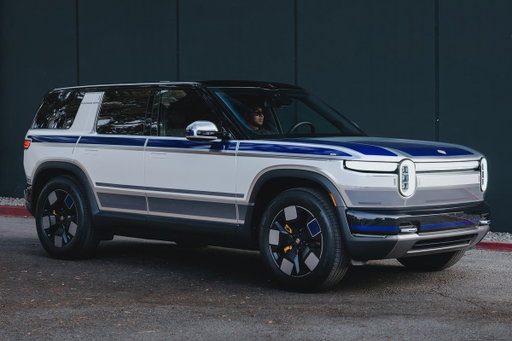 Look closely at this wrapped R2 and you’ll get your first look at our Rivian LiDAR integration. 