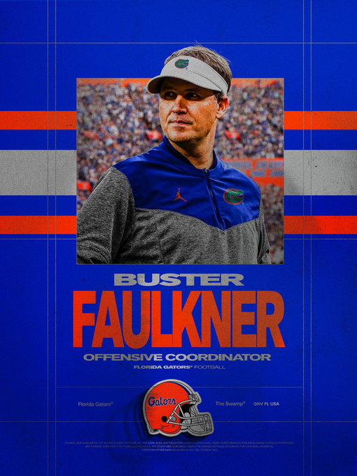 🐊

Buster Faulkner → Offensive Coordinator 

🔗 https://bit.ly/48McVhp

#GoGators 