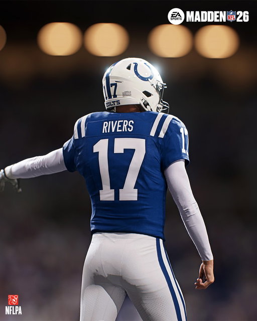 Philip Rivers makes his #Madden26 debut today!

📈 Can you guess his OVR?

Madden NFL 2005: 79
Madden NFL 2012: 96
Madden NFL 21: 84

Madden NFL 26: 🤔 