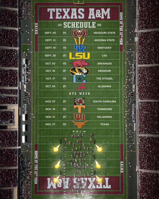 2026 is on the books. Plan accordingly. 