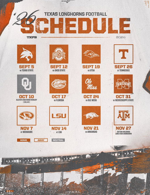 Our 2026 schedule is HERE 🤘 
