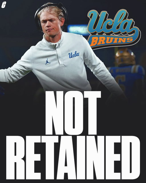 Jerry Neuheisel will not be retained by UCLA’s new regime ❌ 