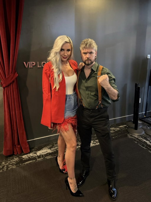 Had to rep Dispatch at the Game Awards last night!