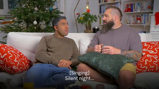 Surprised they didn’t sing ‘Oh Come, All Ye Faithful’ #CelebrityGogglebox #SU2C 