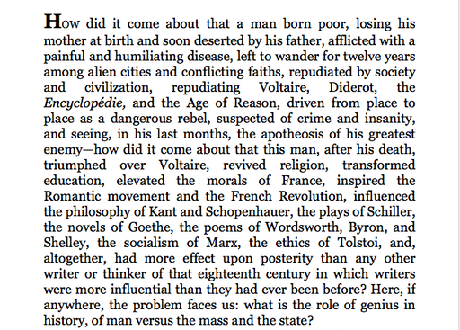 @patrick_oshag Rousseau and Revolution. Check out this opening paragraph: 