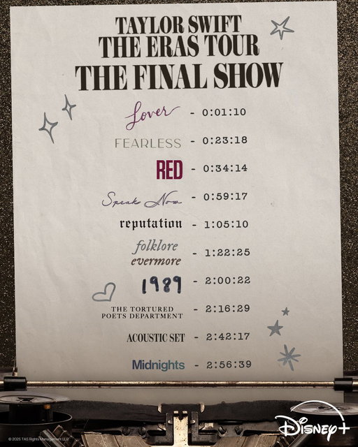 Relive the magic you made 🫶 Follow along and join our Taylor Swift | The Eras Tour | The Final Show watch party tonight at 5pm PT/8pm ET. #TSTheErasTourTheFinalShow 