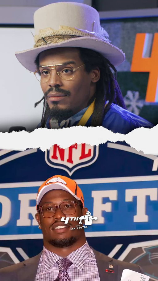 .@VonMiller said Cam Newton would drop from #1 to #3 in a redraft…

His response? "I ain’t mad. Top 3 in the GREATEST draft class ever? That’s legacy!” 