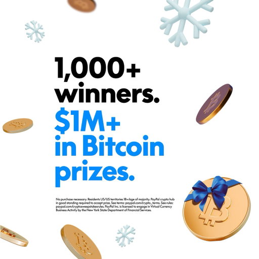Drop what you’re doing: it’s the last week to enter to win a share of $1M in bitcoin prizes!

Learn more and opt in for a chance to win here: https://t.co/b7TQOKlkjd 