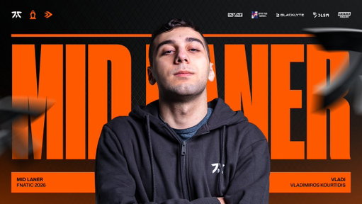 A new era begins.

Welcome @Vladi1v9 as our Mid Laner for 2026! 