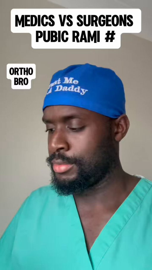 Medics Vs Surgeons: Pubic Rami # 