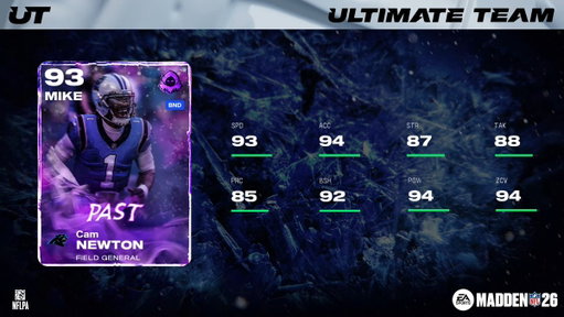 Free MLB Cam Newton! Welcome pack item 