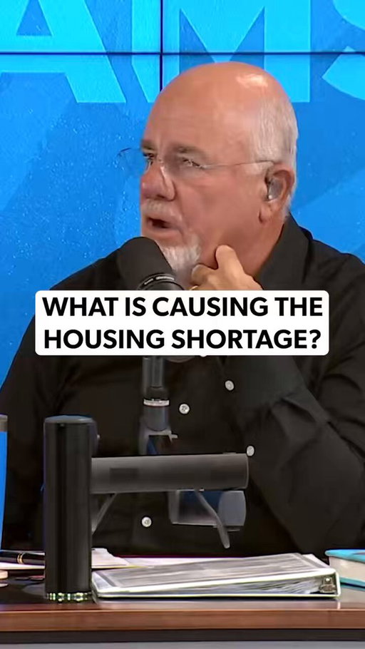 Dave and Rachel talk about what is causing the housing shortage in America today. 