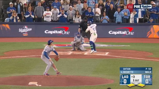 Bo Bichette went 450 dead center for a 3-run homer in Game 7 of the World Series vs Shohei Ohtani.

And nobody remembers it. 