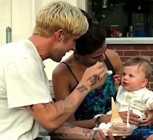 Ryan Gosling and Eva Mendes met during the filming of The Place Beyond the Pines. Three years later, they became parents for the first time.  

“After I met Eva, I realized I didn’t want to have kids without her. We were pretending, and I didn’t want to pretend anymore” 