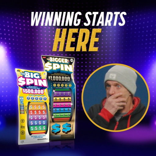 What would you do with $1,000,000? David knows, he won it on The BIGGER SPIN! 🤑 Get a ticket for chance. 