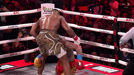 THE REF HAS SEEN ENOUGH!!!

ANTHONY JOSHUA GETS THE KO AGAINST JAKE PAUL IN ROUND 6! #JakeJoshua 