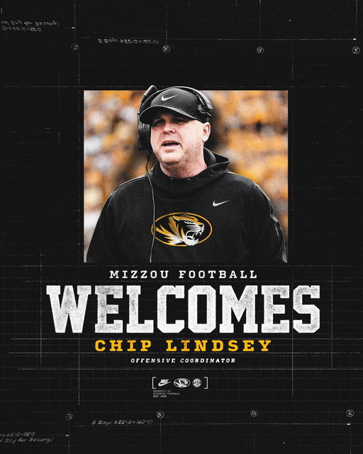 Welcome to the Show Me State Coach Lindsey 🤝

🔗: https://mutigers.com/news/2025/12/21/football-chip-lindsey-selected-to-coordinate-mizzou-offense

#TheMizzouWay | #MIZ 