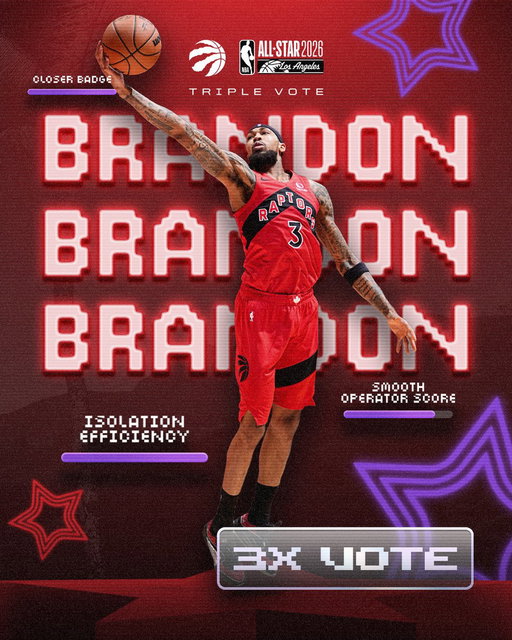 🌟 YOUR ALL-STAR VOTE COUNTS TRIPLE TODAY 🌟

Vote B.I for @NBAAllStar : https://t.co/hBrcYmT62a 