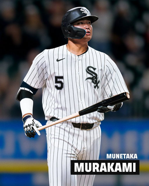 Munetaka Murakami is going to look good in 𝘰𝘶𝘳 pinstripes. 