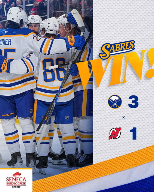 SIX IN A ROW‼️

#LetsGoBuffalo | @SenecaBuffalo 