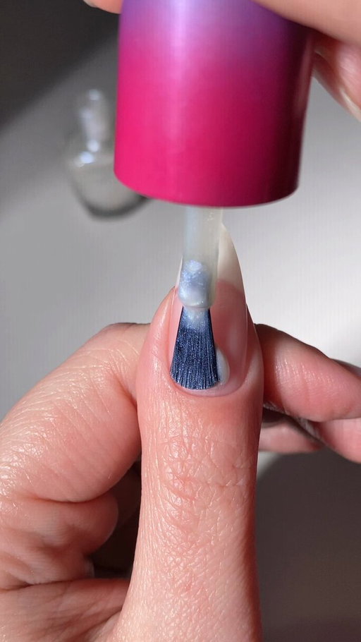 Keep your mani frozen in place with this semi-sheer white pearl nail polish from RapiDry. 🤍❄️

Shade: Snow Time Like the Present 