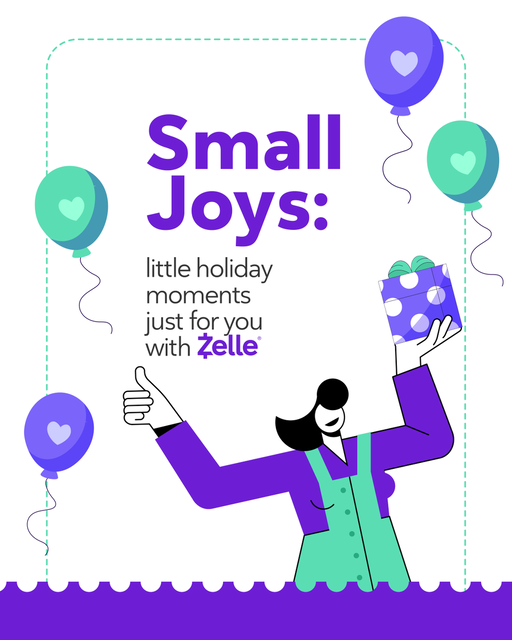 Your last-minute gifts don’t have to feel last-minute. A little book of small joys your friends and fam can redeem when it really counts. You pay by sending them money with Zelle. 🎁💜  Download here: https://www.zelle.com/coupongiftbook 