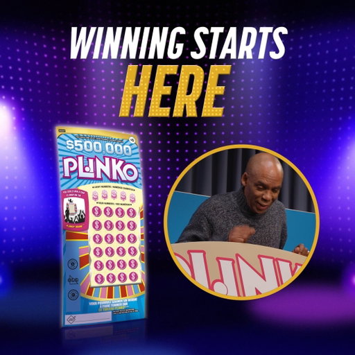 Christopher just won $100K on PLINKO! 🎉 Want your shot? Grab a ticket today! 
