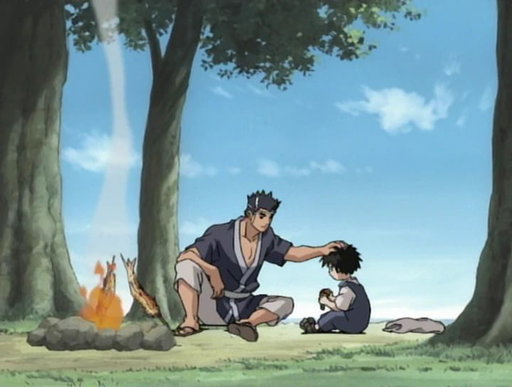 This scene really got me , lowkey everyone in Naruto is going through something behind closed doors but is trying to hide it in some way 