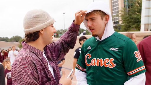 Miami Fan Trolls Texas A&amp;M! (CFP Playoffs)
https://t.co/XtbbXW3WsK 