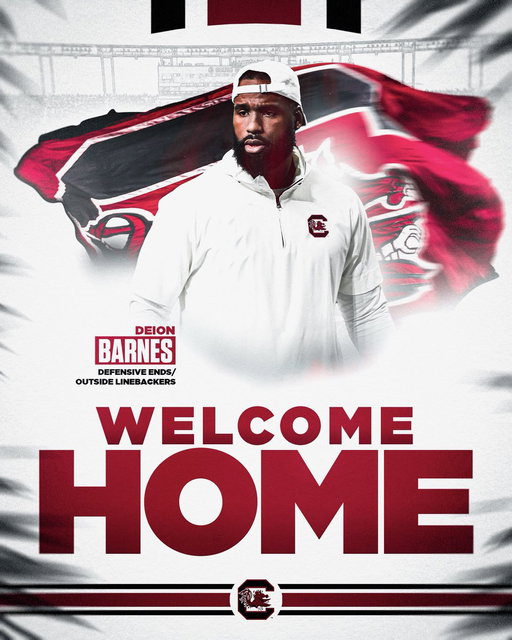 Welcome to the SEC, @DBarnes_18! 