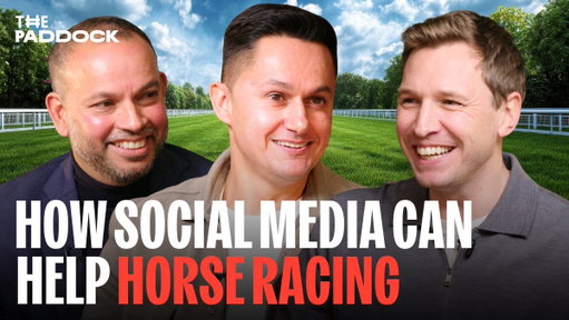 . @RacingBlogger joins us to talk about the power of social media for horse racing, his experiences in Australia &amp; more.

Episode 5 of @ThePaddockUK is out now! @olibellracing @RishiPersad1 @nickluck

Watch now 🎥: http://youtube.com/watch?v=c29iLjmA1c0 