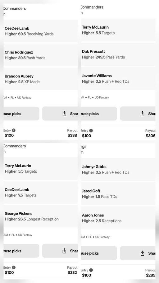 Christmas Day NFL picks! Focusing mostly on the Cowboys/Commanders. 1st TD pick too! Let's make Christmas a profitable one and recuperate some of the losses we all take on gift buying 🤣 @Zirksee 
Use code ZIRK+get $75 in funds after your first $5 entry! https://t.co/acAKAFLl7i 