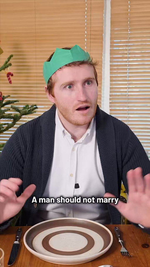 Christmas dinner 2065 when you’re not woke anymore 