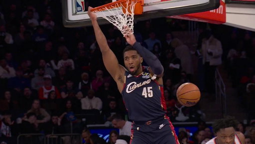 GARLAND TO MITCHELL HALFCOURT LOB 🔥 