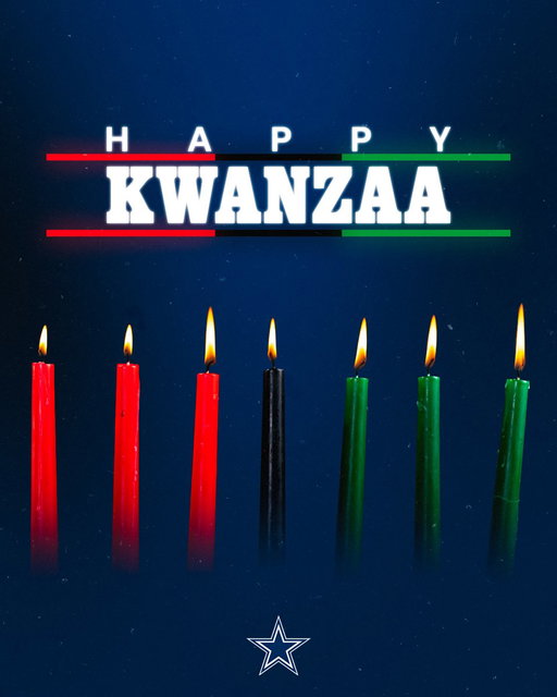 Happy Kwanzaa, #CowboysNation! 