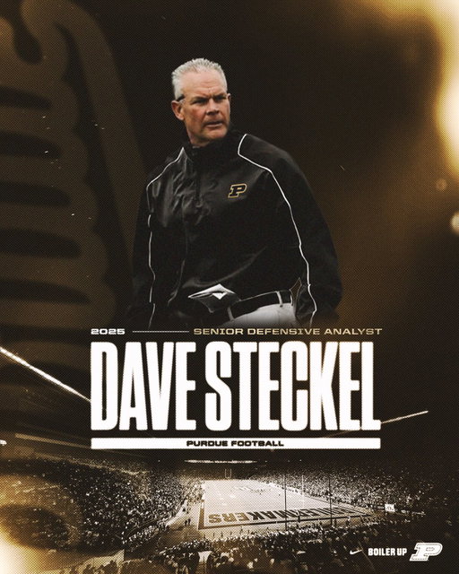 39 years of coaching. His 40th will be in West Lafayette.

Welcome to Purdue, @CoachStec59! 🚂⬆️ 