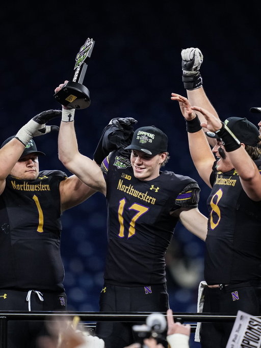 RT @NUFBFamily: Your MVP, Griffin Wilde 🏆 