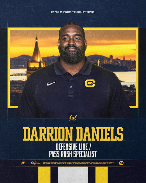 Join us in welcoming Defensive Line / Pass Rush Specialist @Big_Ursa_ to Bear Territory 👏🐻

#GoBears 