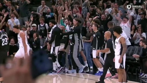 WEMBY NASTY POSTER OVER JAZZ DEFENDERS 🤯 