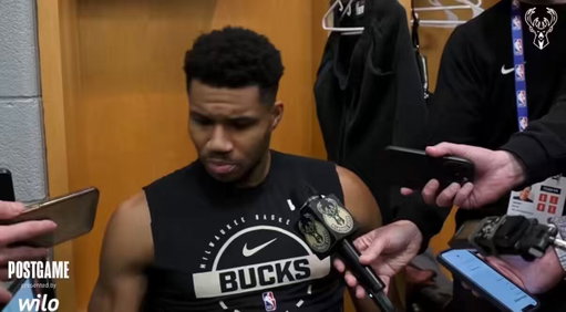 Giannis with the quote of the season:

"Are we 11th in the East or 12th? We just gotta keep finding our identity. If we need to get a little scrappy at the end, so be it. We're not the champs. Why should we have 'play the clock out and have respect and fair play', like we're fighting for our lives right now. 

"This is real talk. I've been 13 years in the league. If we keep on losing brother, probably half of the team won't be here, we're not going to make the playoffs. I really don't care. I just want to be available, be healthy and help my team win. And if [the windmill dunk] is what has to happen for everyone to wake up and understand we are fighting for our lives and we gotta get our hands dirty, then so be it."