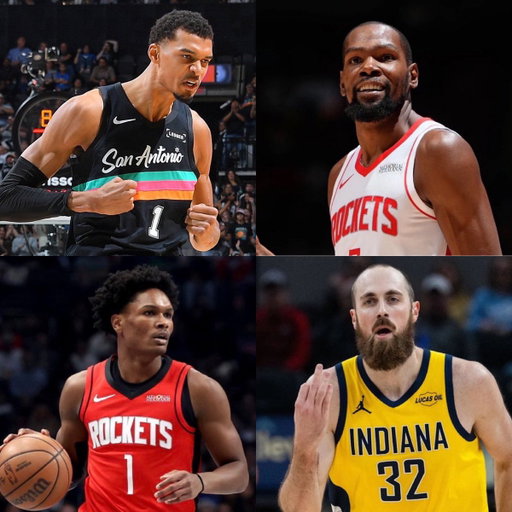 Lowest opponent FG% as the closest defender this season (min. 250 FGA):

37.2 - Wemby
39.7 - KD
40.4 - Amen Thompson
41.3 - Jay Huff
41.4 - Dean Wade
41.5 - Cade Cunningham
41.8 - I. Hartenstein
42.2 - Jaren Jackson Jr.
42.3  - Chet Holmgren
42.3 - Quinten Post
42.3 - Kyle Kuzma 