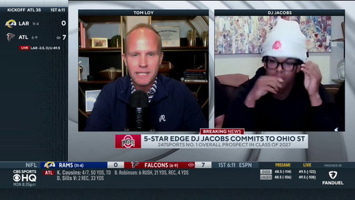 "Literally 10 minutes ago..."

5⭐️ EDGE DJ Jacobs breaks down how he informed Ryan Day of his commitment right before going live and why he chose @OhioStateFB 

@DaviddJacobss x @TomLoy247 