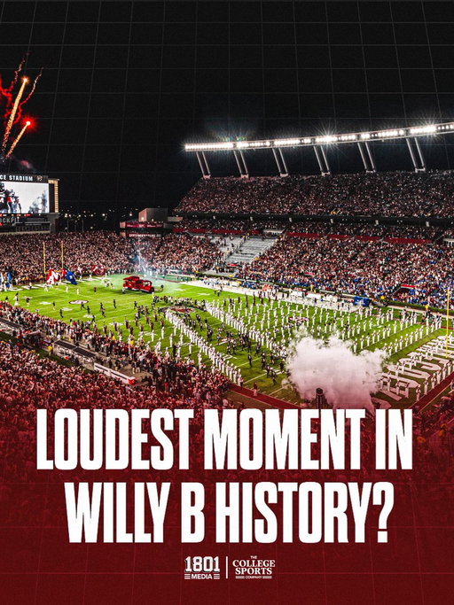 What is the Loudest Moment in the history of Williams-Brice Stadium? 👀🤔 