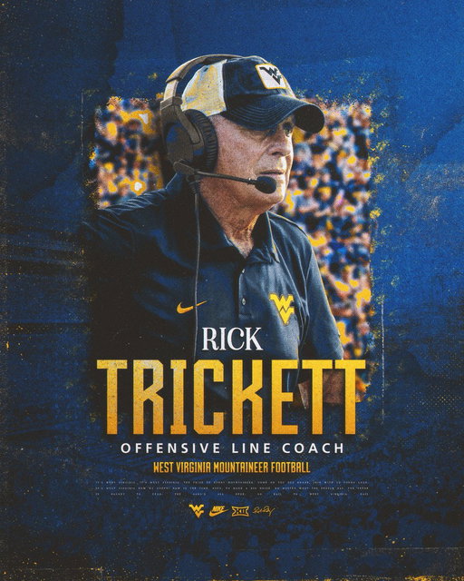 Welcome back to Almost Heaven, @CoachRTrickett!

🔗https://t.co/gGLJCuyb9Q

#HailWV 