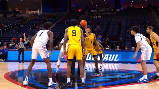 This dunk from DePaul lit the place up. 💥🏀 Watch more Big East basketball on truTV.
@bigeastmbb #BigEastMBB #truTV #TNTSports 