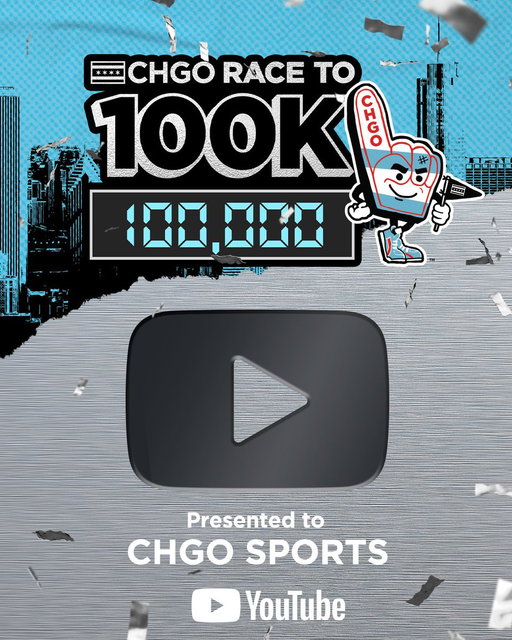 100,000 SUBSCRIBERS. 📈 📈 

This doesn’t happen without YOU.

Thank you to every diehard fan who’s watched, commented, argued, donated, and believed in what we’re building.

This one’s for the CHGO community. THANK YOU. ❤️ 