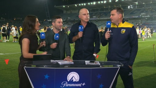 "What I witnessed tonight was a disgrace." 🗣️

"I don't think that's a true representation of Brisbane Roar Football Club." 🗣️ 

Some strong words from Central Coast Mariners Interim Head Coach Warren Moon about the Roar tonight 👀

Watch the post match coverage of #CCMvBRI live and exclusive on Paramount+ 📺